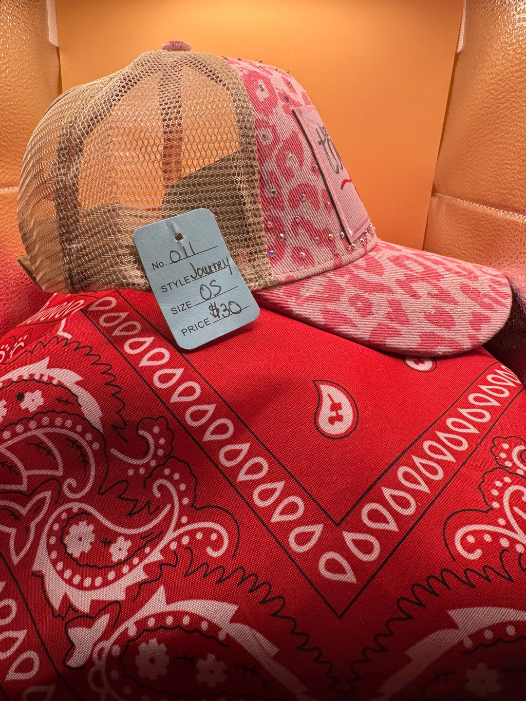 Journey high or low Ponytail Trucker