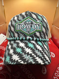 Seafoam Howdy High Ponytail Trucker