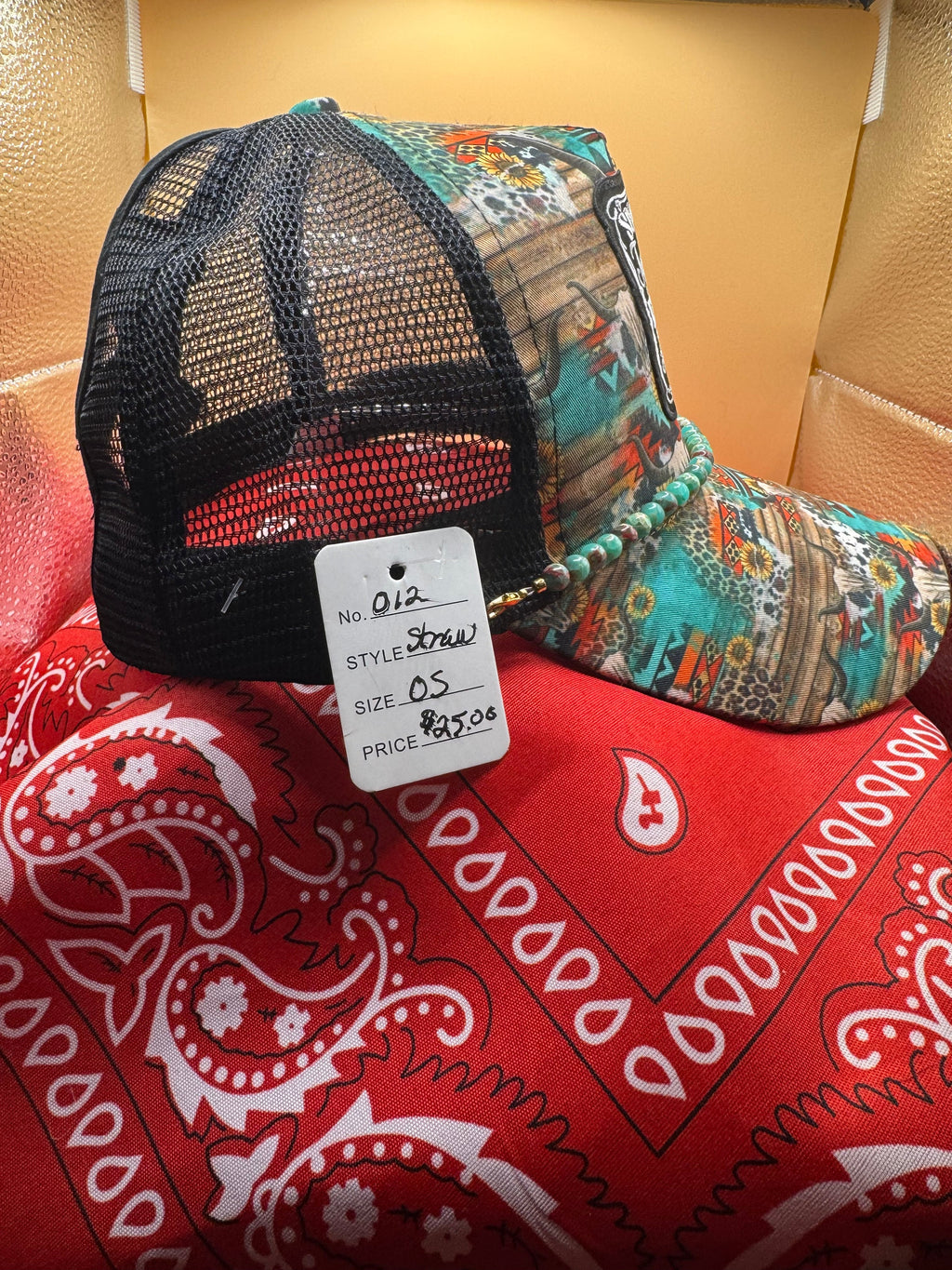 Tennessee Whiskey & Strawberry Wine trucker