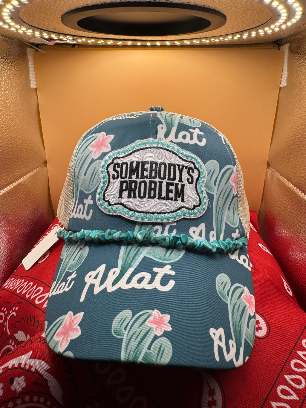 Somebody’s Problem Ponytail trucker